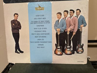 Bobby Vee Meets The Ventures Vinyl LP Record Liberty LRP-3289 Vintage Album