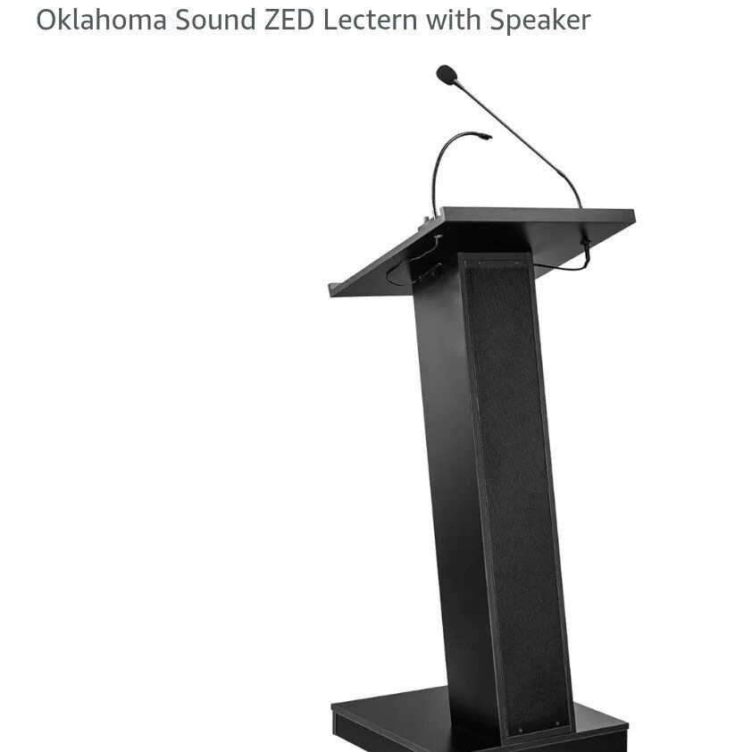 BRAND NEW Oklahoma Sound Lectern MODEL ZED
