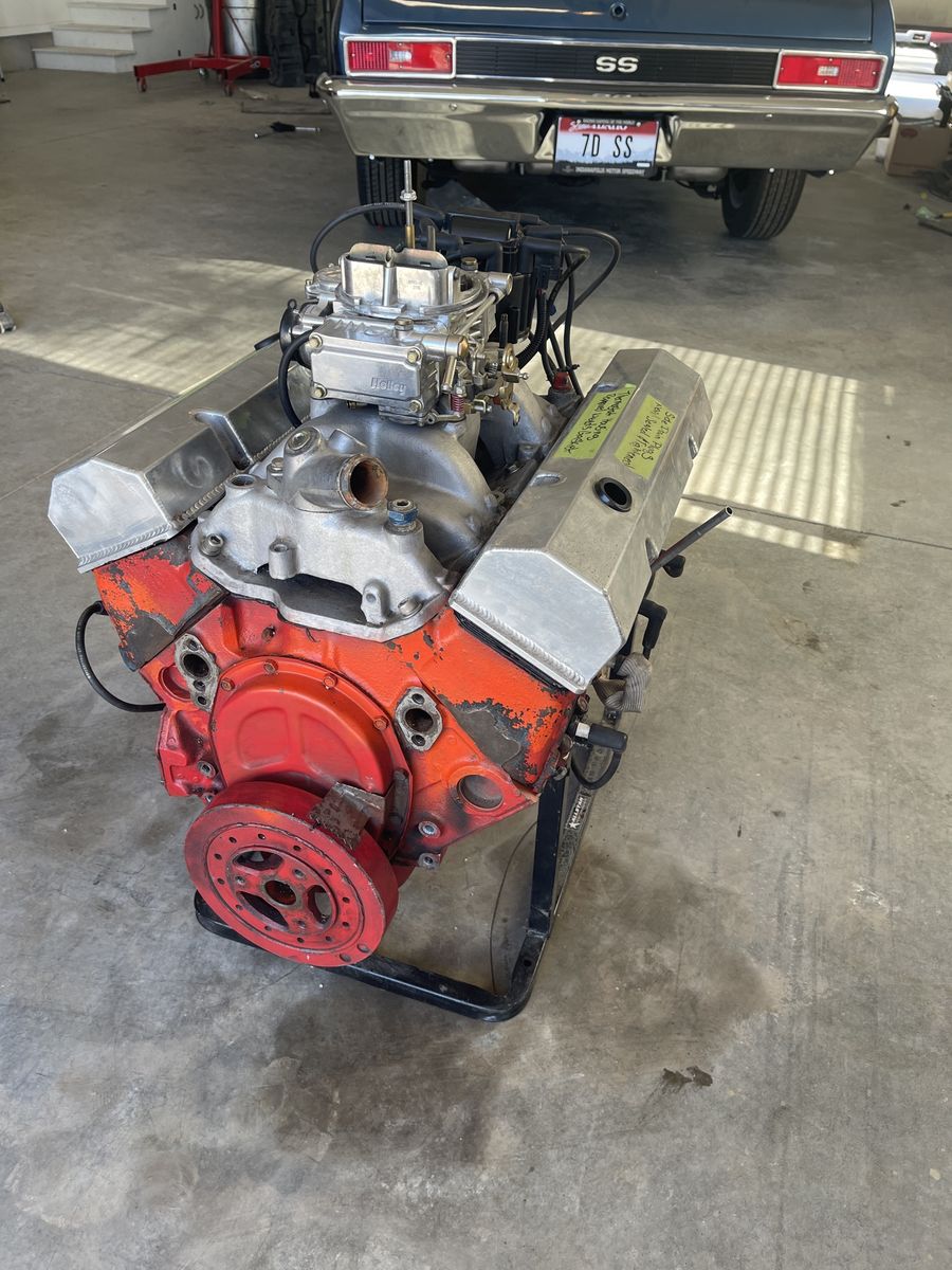 Chevy 350 Engine  HI PERF double hump 461 Chevelle Camaro Nova C10 SBC