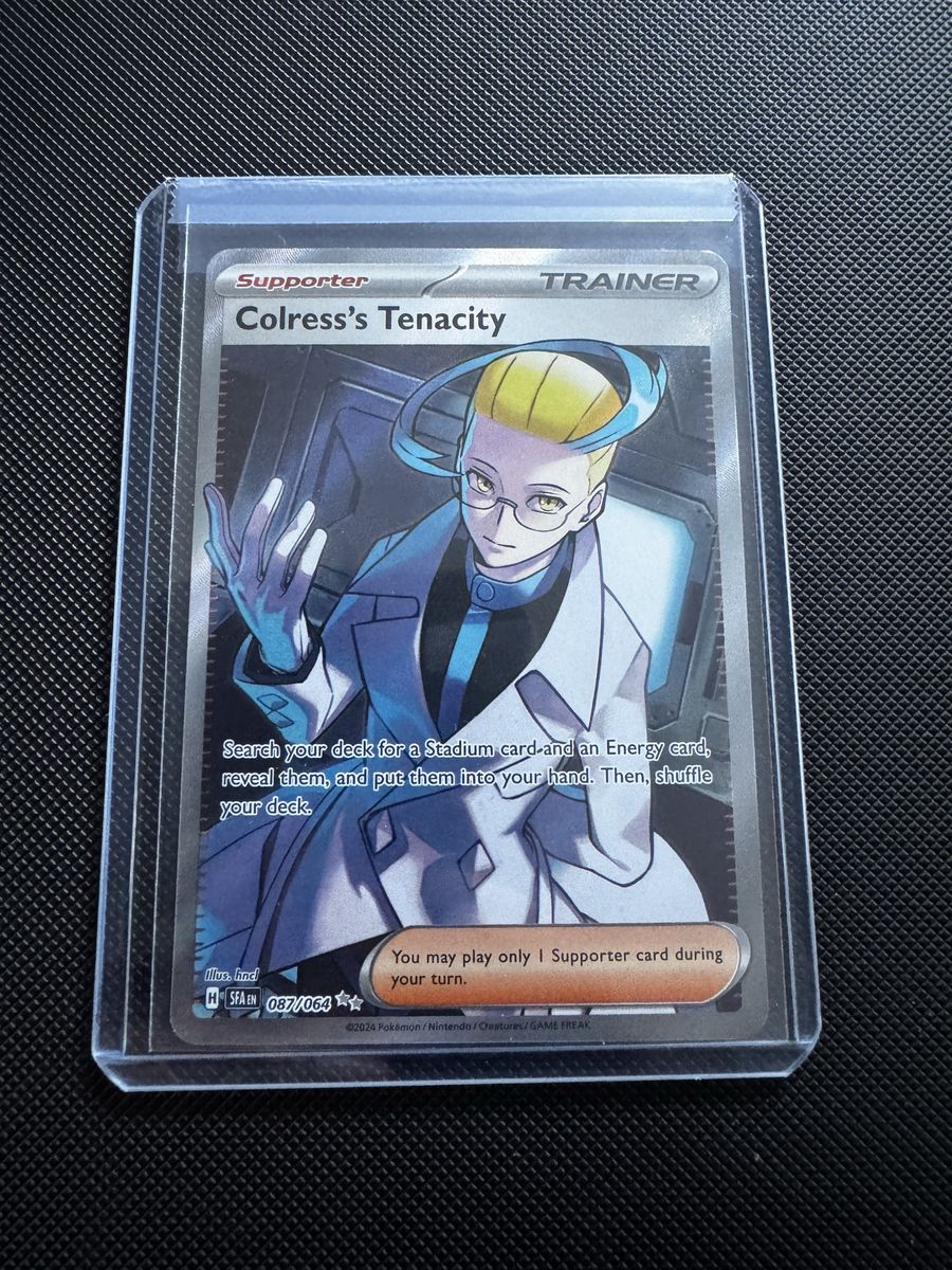 Colress's Tenacity 087/064 Ultra Rare Pokemon Card Shrouded Fable