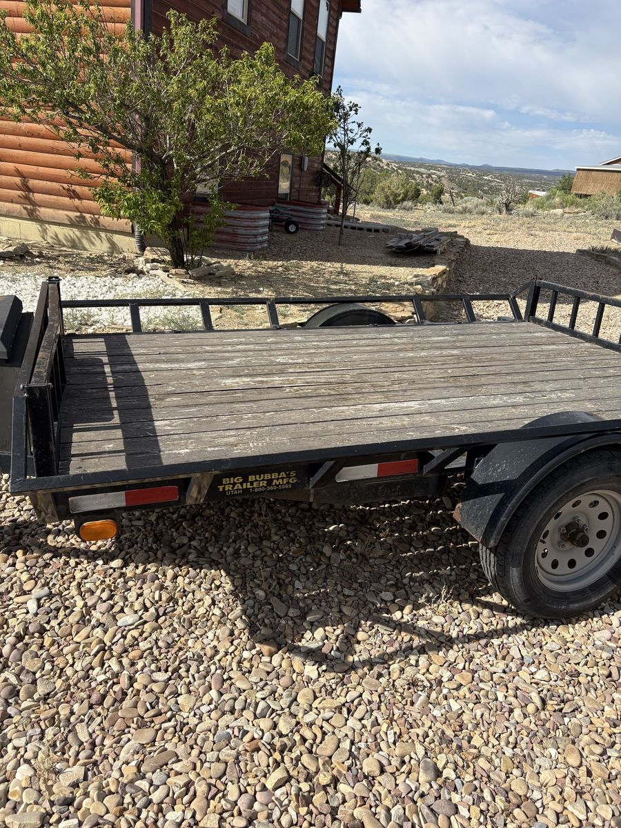 Big Bubba's 6x10 Single Axle Utility Trailer - 3500 lb Capacity with Side/Rear Ramps