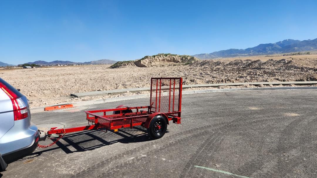 4X6 Trailer With Ramp/Tilt Trailer