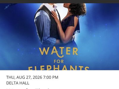 Water For Elephants tickets (2)