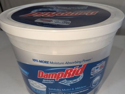 DampRid Moisture Absorber Tubs – 2 New
