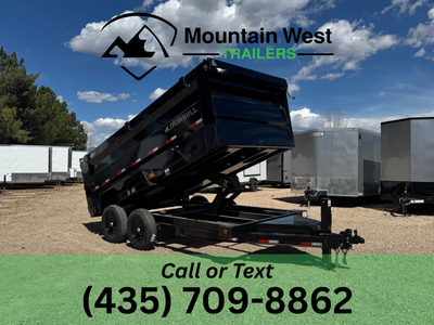 2026 Iron Bull 7X14-14.9K Dump Trailer w/ 4ft Sides
