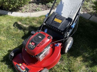 Toro lawnmower personal pace mower