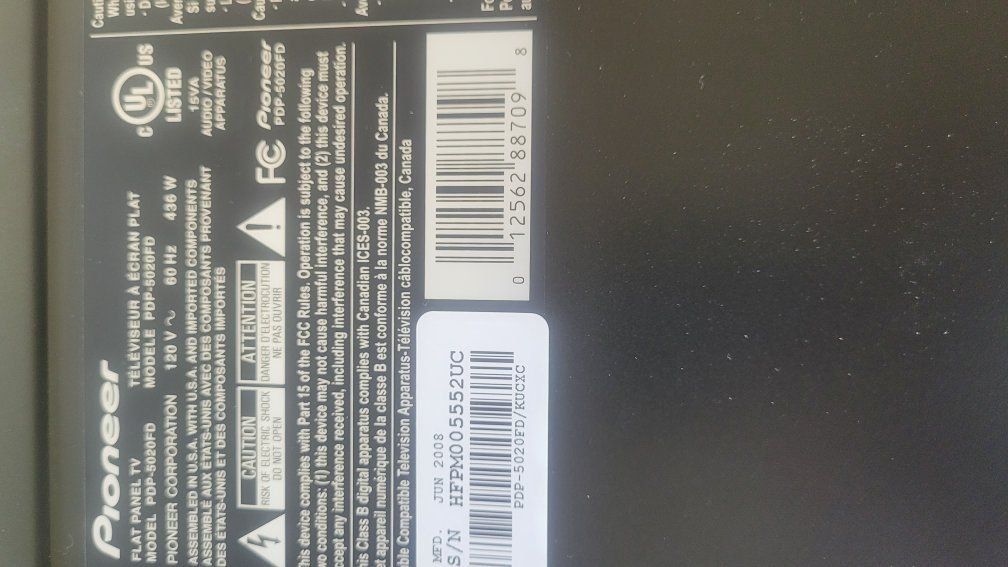 free TV for parts