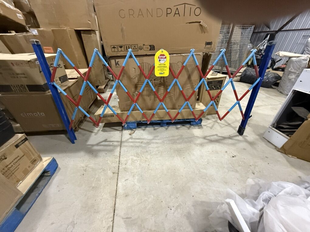 New Aisle Fiberglass Safety Gate Wall Mountable