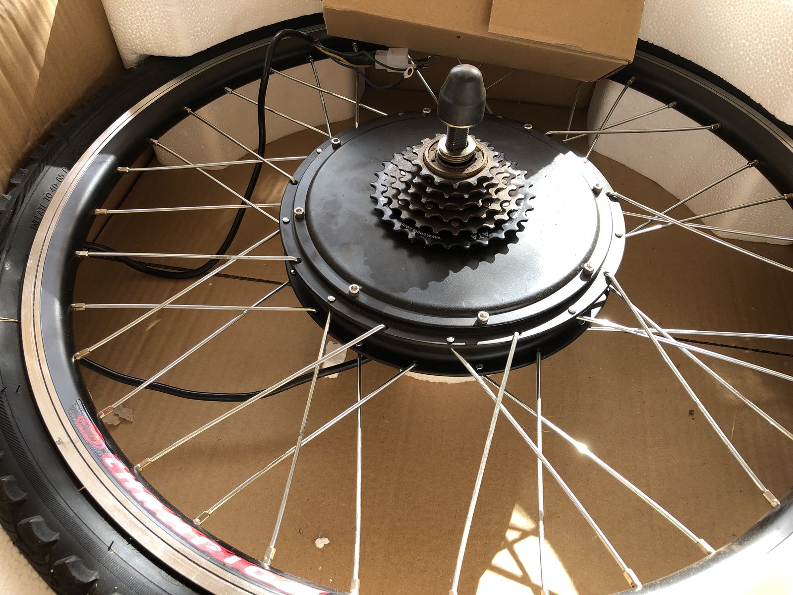 NEW electric 26" Rear Bike Wheel with Motor