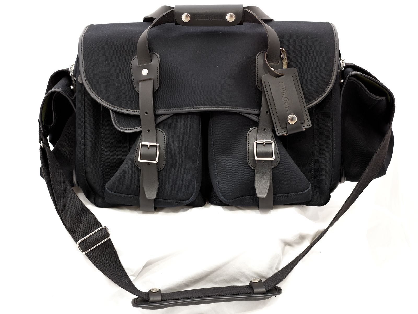 Billingham 550 Camera Bag in Black Canvas