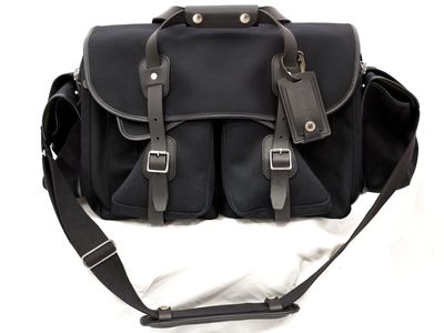 Billingham 550 Camera Bag in Black Canvas