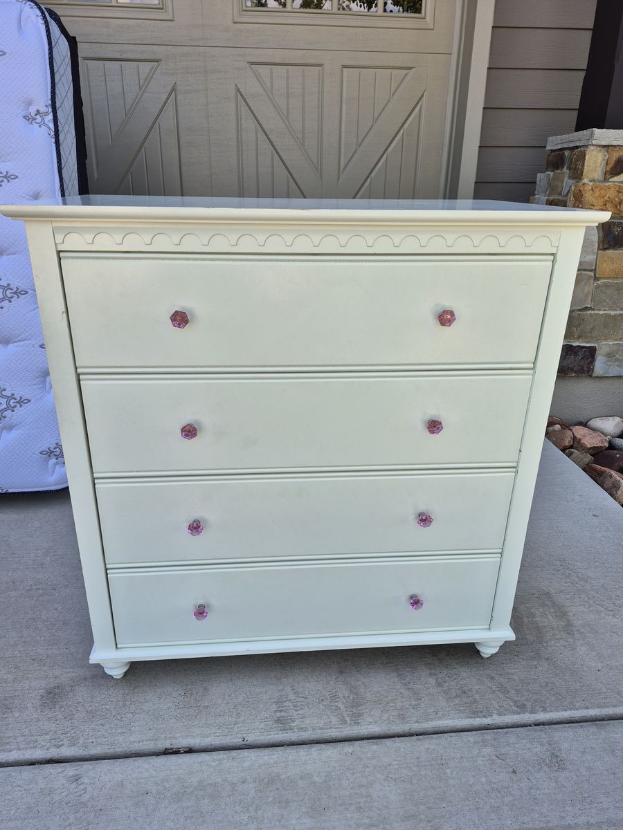 Pottery Barn Kids white dresser