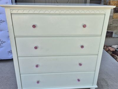 Pottery Barn Kids white dresser