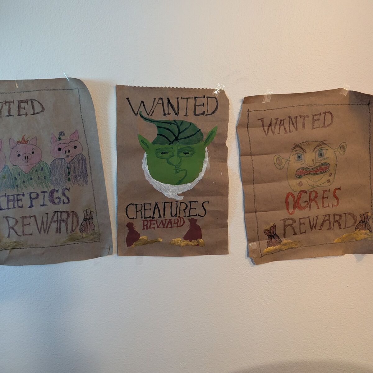 party posters (Shrek)