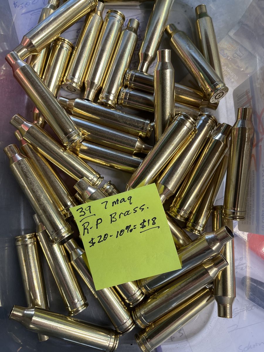 7mm Rem Mag Brass. New And Used.
