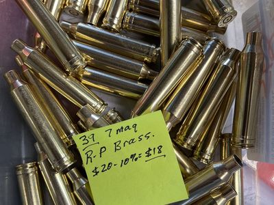 7mm Rem Mag Brass. New And Used.