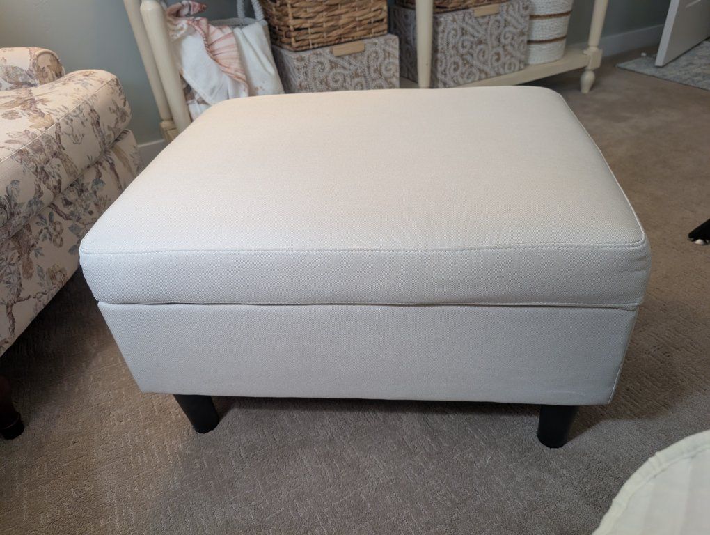  Rectangular Storage Ottoman