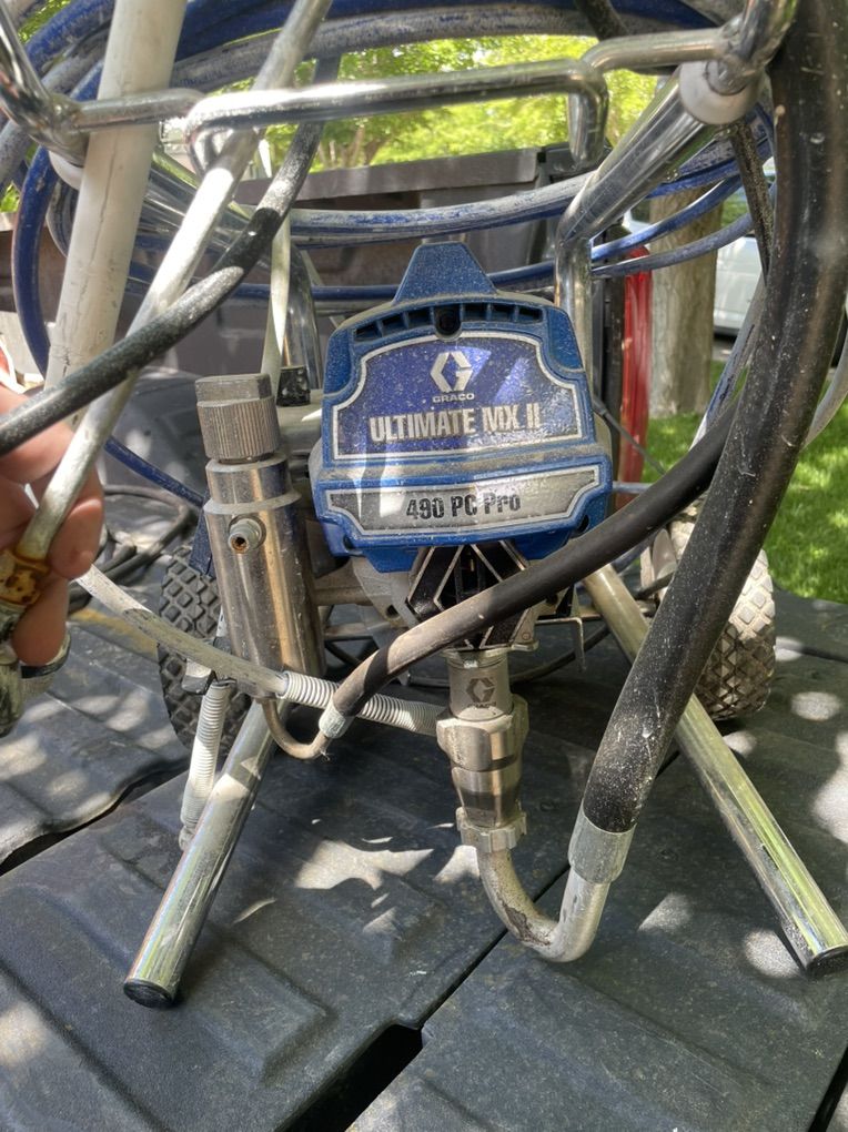Graco Max 2 490 Paint Sprayer Rig