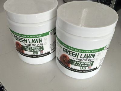 Strella LAB Green Lawn Chews for Dogs (2 Pack, 120 Count Each)