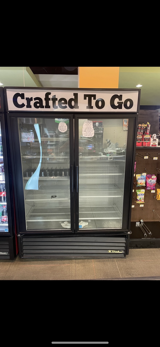 Double door reach in Refrigerator