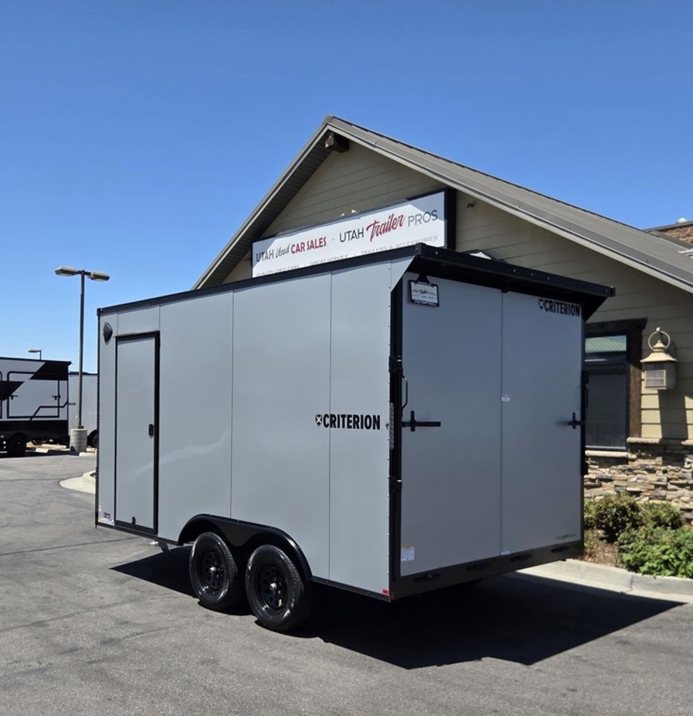 2027 Criterion 8x14 / 8.5x14 .080 Aluminum Exterior Enclosed Cargo Trailer New
