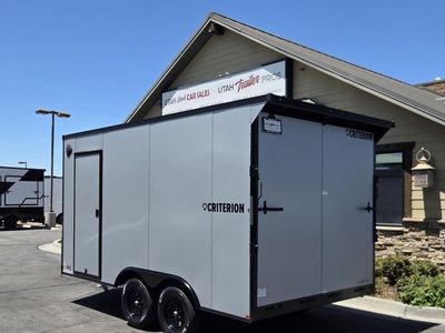 2027 Criterion 8x14 / 8.5x14 .080 Aluminum Exterior Enclosed Cargo Trailer New