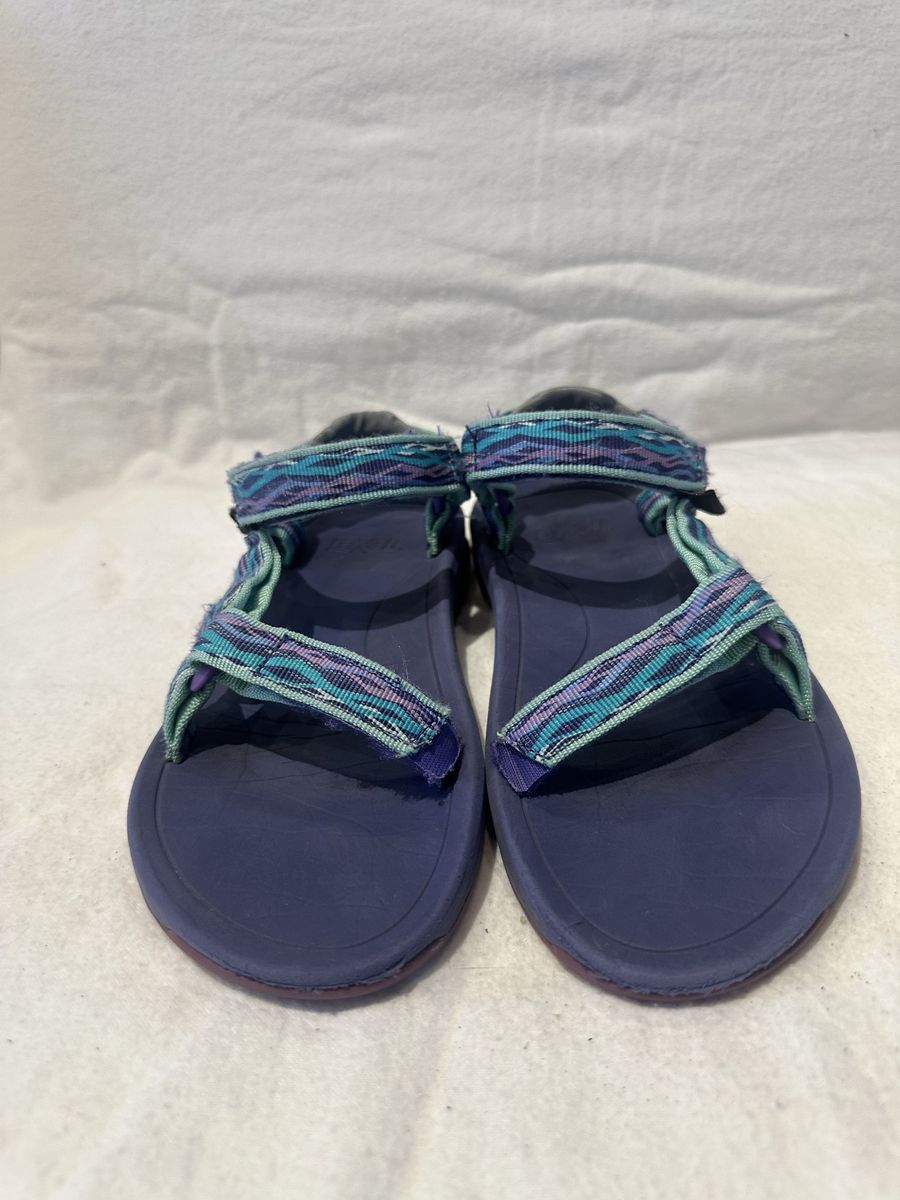 Teva youth size 3 purple/blue sports sandals