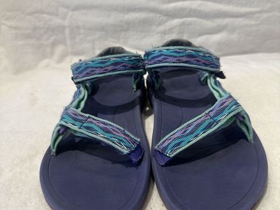 Teva youth size 3 purple/blue sports sandals