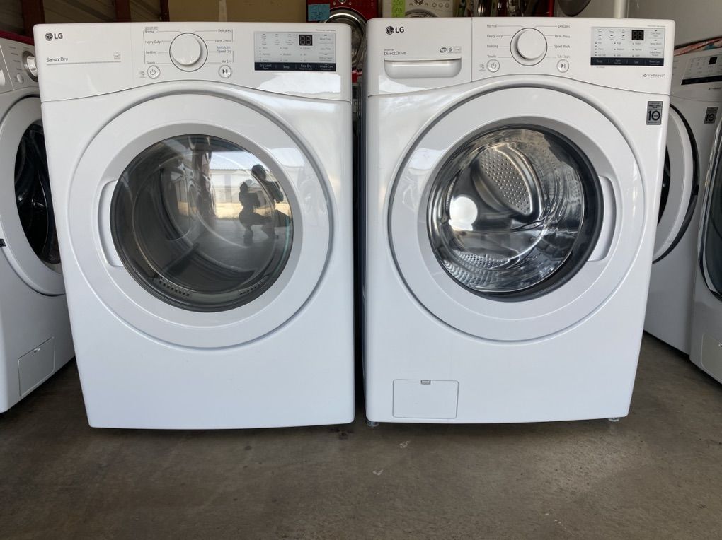 Lg washer and electric dryer