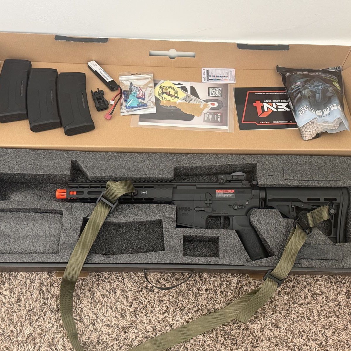 Airsoft rifle