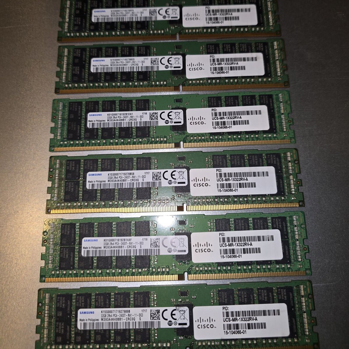 32gb ddr4 ram x6