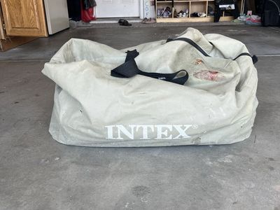 Intex Explorer K2 Inflatable 2-Person Kayak Set with Paddles & Pump