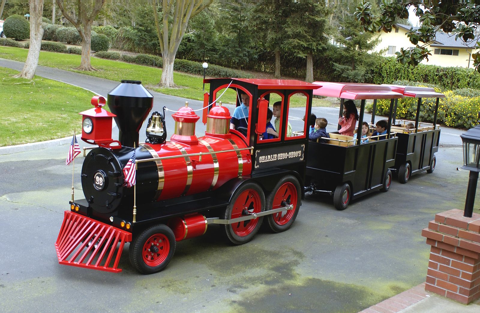 Train, 1800's Style, Electric Drive, Fully Functional, Two Coaches - Own Your Own Business