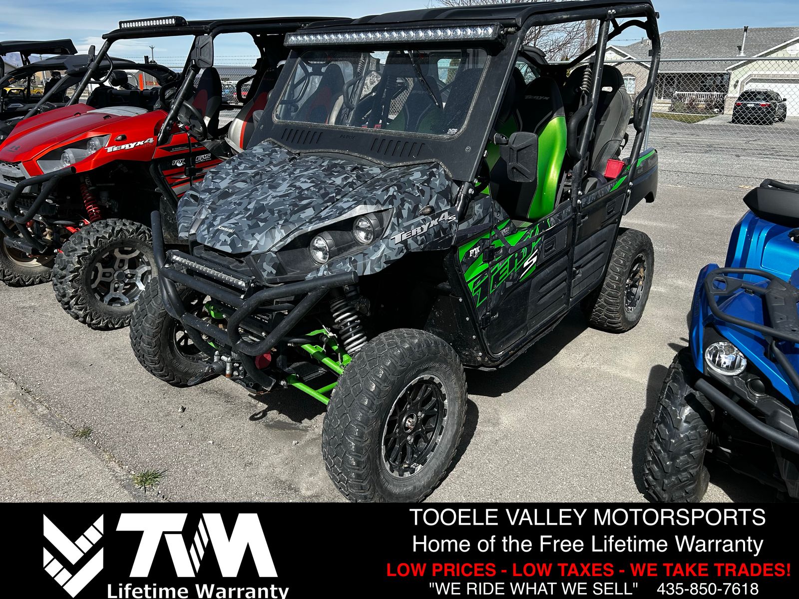 2022 Kawasaki Tetyx4 S LE