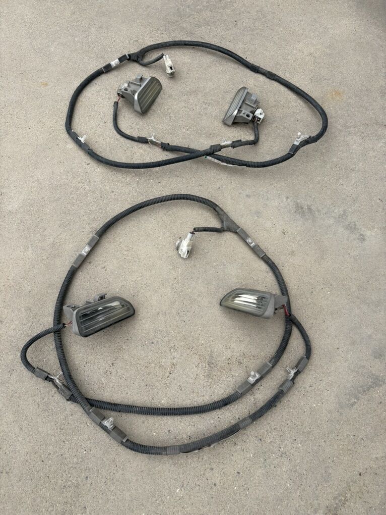 Lexus GX470 OEM Side Step Lamps & Wiring Harness