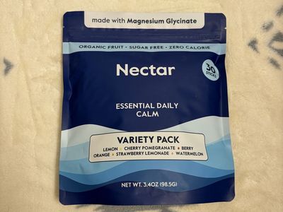 Nectar Essential Daily Calm Variety Pack - 30 Sticks, Organic Fruit, Sugar-Free, Zero Calorie