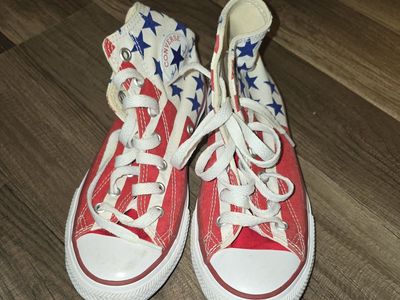 American Flag Youth Converse