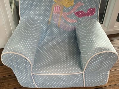 Mermaid pottery barn anywhere kids chair