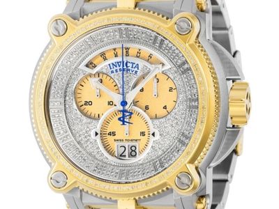 Invicta Reserve Sea Hunter Warrior Swiss Quartz 2.26ctw Diamond Watch