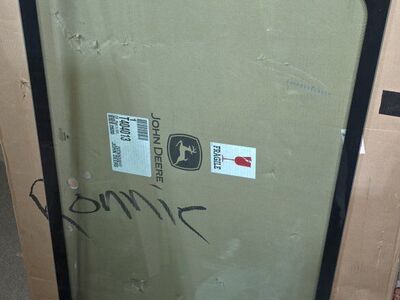 John Deere Windowpane, Glass, Window, Rear SKU: T4