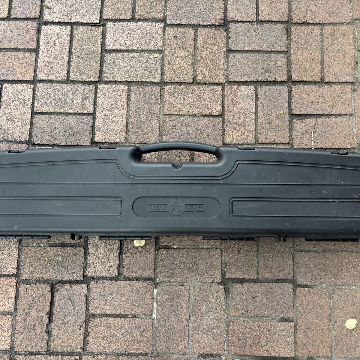 Black Hard Plastic Gun Case