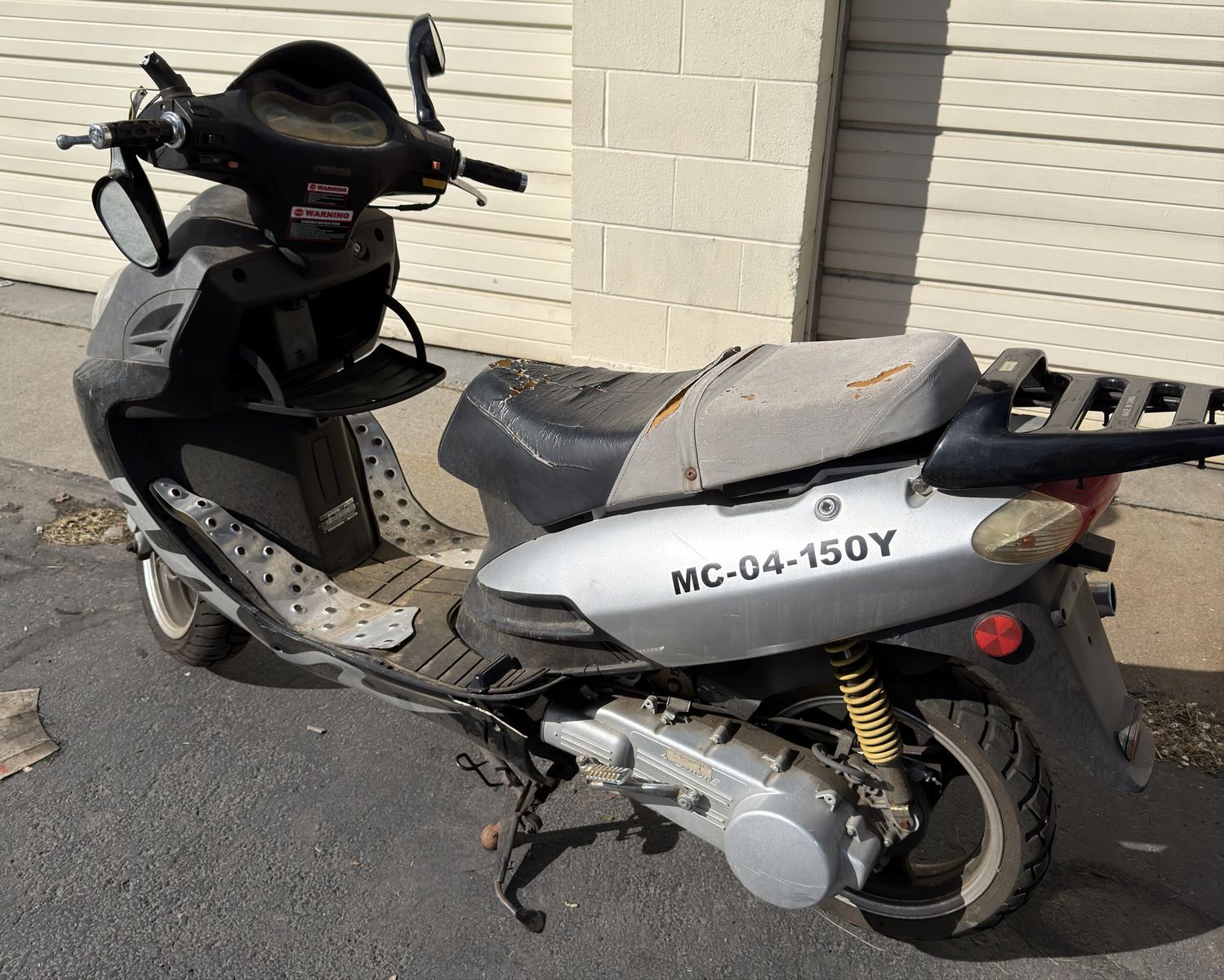 Parts 150cc Scooter