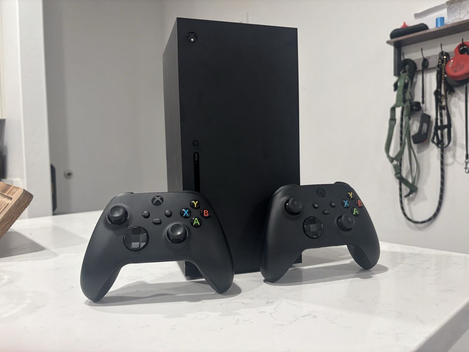Microsoft Xbox Series X Console with 2 Black Wireless Controllers