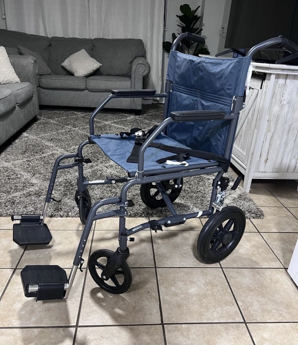 Medline Lightweight Transport Wheelchair