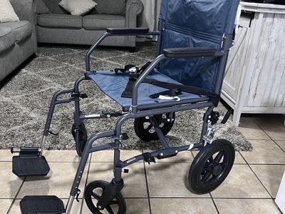 Medline Lightweight Transport Wheelchair