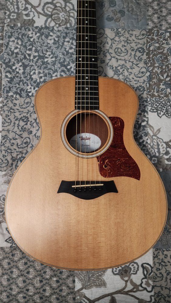 Taylor GS Mini Acoustic Guitar and Case spruce top and mahogany back and sides Martin Gibson etc