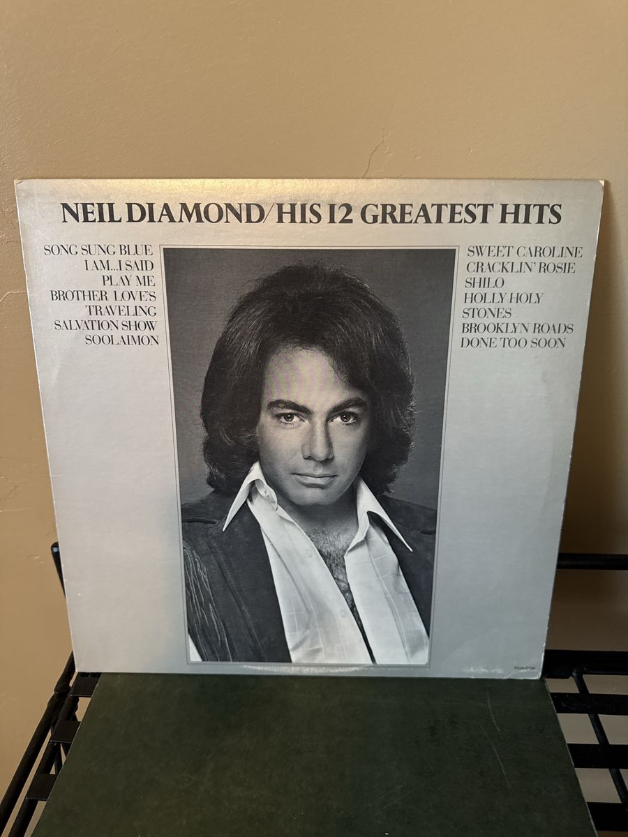 Neil Diamond - His 12 Greatest Hits Vinyl LP Record