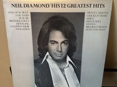 Neil Diamond - His 12 Greatest Hits Vinyl LP Record