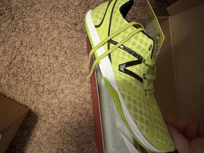 Yellow New Balance Running Shoes, Size 10