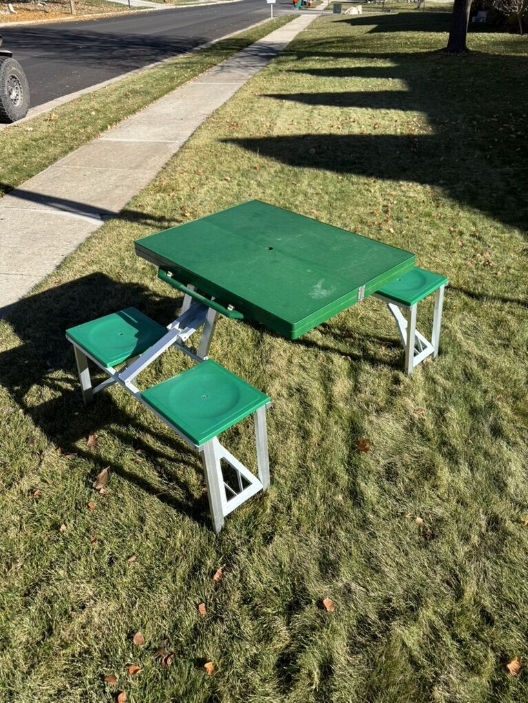 Portable Folding Picnic Camping xtra Seating Table